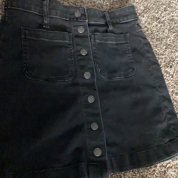 MADEWELL BLACK DENIM SKIRT 🖤 - Picture 4 of 5